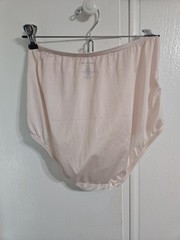 Vintage VANITY FAIR PANTIES Pink Nylon Underwear SZ 5/S