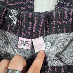 So Cal pink graphic pajama pants y2k vintage grunge skater