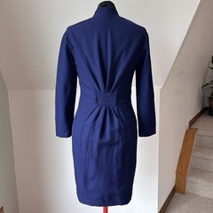 Vintage Iconic Collectible Thierry Mugler Dress 90s Made in France 100% Wool S