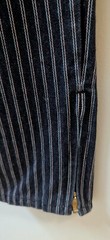Vintage GITANO Colorfits Striped High Waist Jeans Zippered Leg 26×27 Juniors