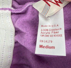 Unworn Vintage Active Wear Purple Gym Sweat Shorts Womens M Pull On Athletic USA