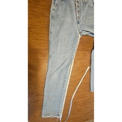 Vintage Wrangler Button Fly Light Wash High Waist Mom Jeans 13/14×34 WJ2