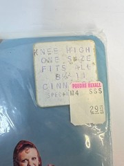 Vintage Nylon Knee High Cinnamon Stockings Sooperb Pantyhose Off Black