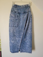 VTG 80’s 90’s My Michelle Acid Wash Pencil Skirt Hi Waist Nice!