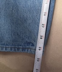 VTG Perry Ellis Levi Strauss Women’s SZ 12 Button Fly Light Wash Mom Jeans EUC