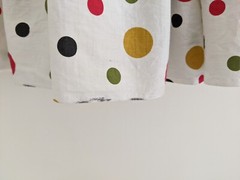Vintage 1950s Polka Dot Skirt Bloomers 26″ Waist Juniors Teen Playsuit Bottoms