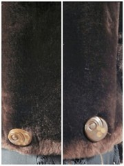 Levy’s Vintage Brown Sheep Fur Jacket