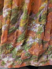 VTG Gigi Young New York Rose Organza Dress 1940s/1950s READ DESC