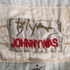 Johnny Was Palladium Floral Embroidered Quilted Top Boho Cottagecore Whimsigoth
