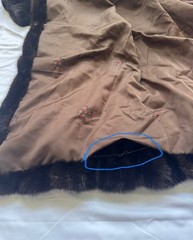 El Austriaco Vintage Brown Fur Coat Women’s Regular Size Chest 22 in from 1970