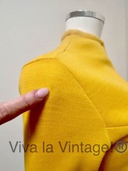 60s Vintage JOHNATHAN LOGAN mod mcm Knit Designer Dress Fabulous Color!