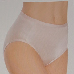 Vanity Fair 9/2XL Mint Green Shiny SATIN Body Caress Hi Cut Panties #13437
