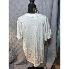 Vintage 90s Mother Simply the Best T-Shirt Single Stitch White Floral Heart L