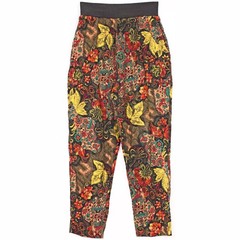 1990s Women’s Vintage Harem Hammer Pants Rayon Blend Boho Floral Print S/M
