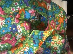 Vintage Floral Cotton 2 Dress Lot Made In Nepal Boho Cottagecore XL