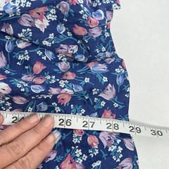 Vintage Liberty of London Floral Lawn Cotton Dress Size 16 (8)
