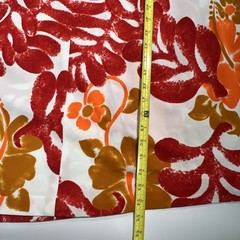 VTG Waltah Clarkes Hawaii Maxi Dress Tropical Floral Mod 60S Sz Sm Resortwear