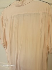 vintage 1980s 100% Rayon Ralph Lauren Blush Skirt and