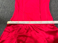 Ted Baker Y2K Gothic Witchy Corset Red Bustier Dress Dark Feminine S