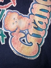 Hanes Sweatshirt Women’s L Navy I Love Grandpa Bear DE Vintage 1979