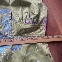 Vintage Alfred Shaheen Waikiki Hawaii Butterfly Floral Halter Maxi Dress XS/S