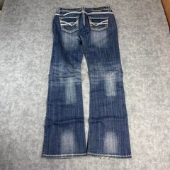 Rock & Roll Riding Jeans Bootcut Blue Denim Size 28×34