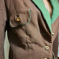 Antique Jäger/Hunting Jacket 1940s–50s Women – Original 1954 Document Collectibl
