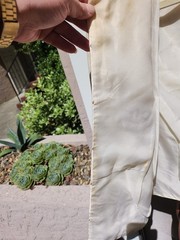 VTG 50s Cream Cardigan Embroidered Mushrooms Rare Mushroomcore Fairycore