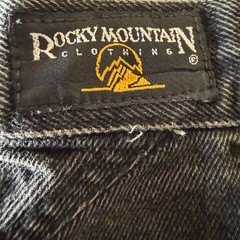 Rocky Mountain Clothing Co Vintage Black Western High Waist Jeans 29/9 Tapered