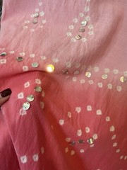 Vtg Y2K Willi Smith Ombre Mermaidcore Fairycore Pastel Mirror Work Maxi Skirt
