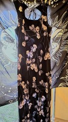Vintage DBY Ltd Dress Blue Floral Size 13/14