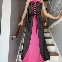 Vintage Y2K early 2000s prom dress by Debut