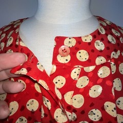 Vintage Fendi 365 silk geometric print dress 1970’s 80’s Neiman Marcus
