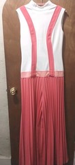 Amazing And Rare 60s70s Mod Tricolor Sydney North Jumpsuit S/M