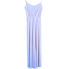 Vintage Eve of MIlady Lavender 70s 80s Satin Lace Cover Prom Bridesmaid Dress Si