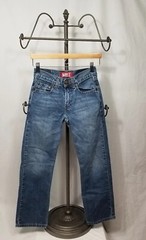 Vintage Levi 514 Slim Straight Jean Women 26 Medium Wash 100% Cotton Denim
