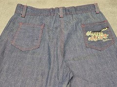 Vintage Sears Roebuck Pretty Plus Size 14-1/2 Pants With Kliban Skateshoes…