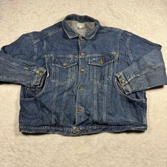 Venezia Sportswear Vintage Denim Trucker Jacket Blue Made in USA 26/28 3376-49