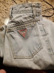 Women’s Guess Georges Marciano Blue Jeans Sz 28 Style 1050 Cut 7120