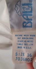 Vintage NWT Bali White Camisole 36 XL Flower Applique Versatile Upcycle