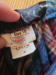 Vintage CENTURY of Boston Plaid Wool Pleated Midi Skirt Size 10 USA Belt Loops