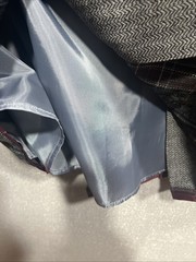 Vintage 90’s Y2K Phantom Gray Check Suit Women Skirt & Jacket Set