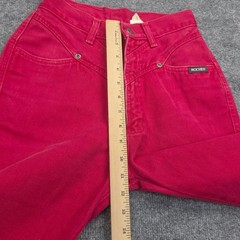 Vintage Rocky Mountain Rockies Pants Women’s 1 / 25 Red Twill High Rise