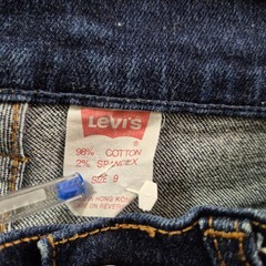Vintage Levis 10912 Slim Fit Tapered Leg Jeans Orange Tab Womens Size 9 Blue