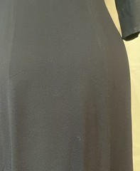 1940s Vintage Scallop Detail Dress Ann Gray Bust up to 43″