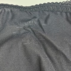 Vanity Fair Black Second Skin Satin Panties Shiny Slippery Shapewear 8 9 XL XXL