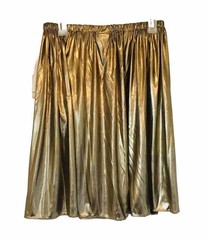 Vintage Skirt Mister Jay Fashions Int Double Jersey Foil Printed Womens M