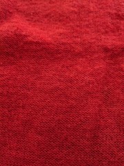 Vintage 90’s Lambs Wool Red Sweater Vest Made In Italy 14.5×22