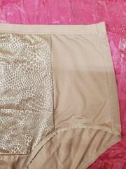 Vtg Panties Shiny Silky Smooth Second Skin Comfort Sz XL Sissy Sexy Granny Panty