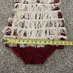 Rare Vintage Handmade Fringe Outfit